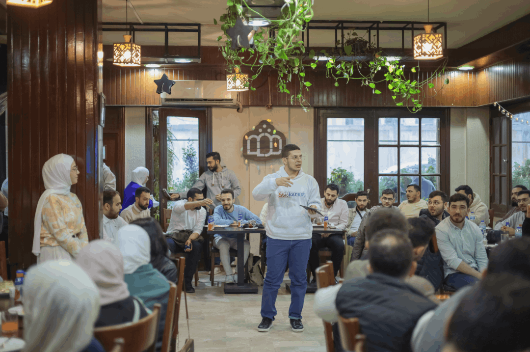 Startup Syria Meetup participants